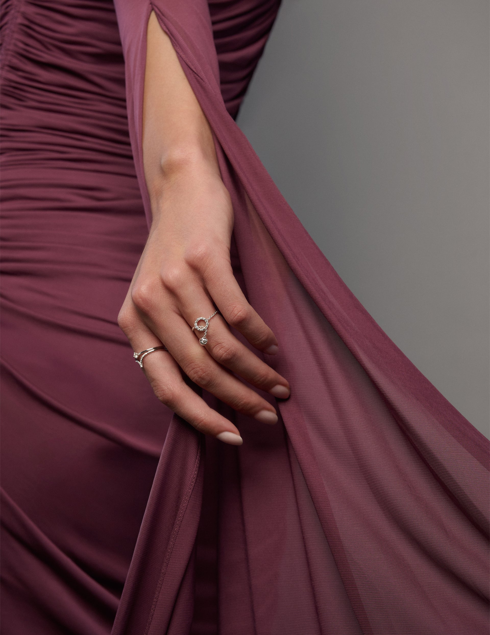 Solitaire Bubble W Ring