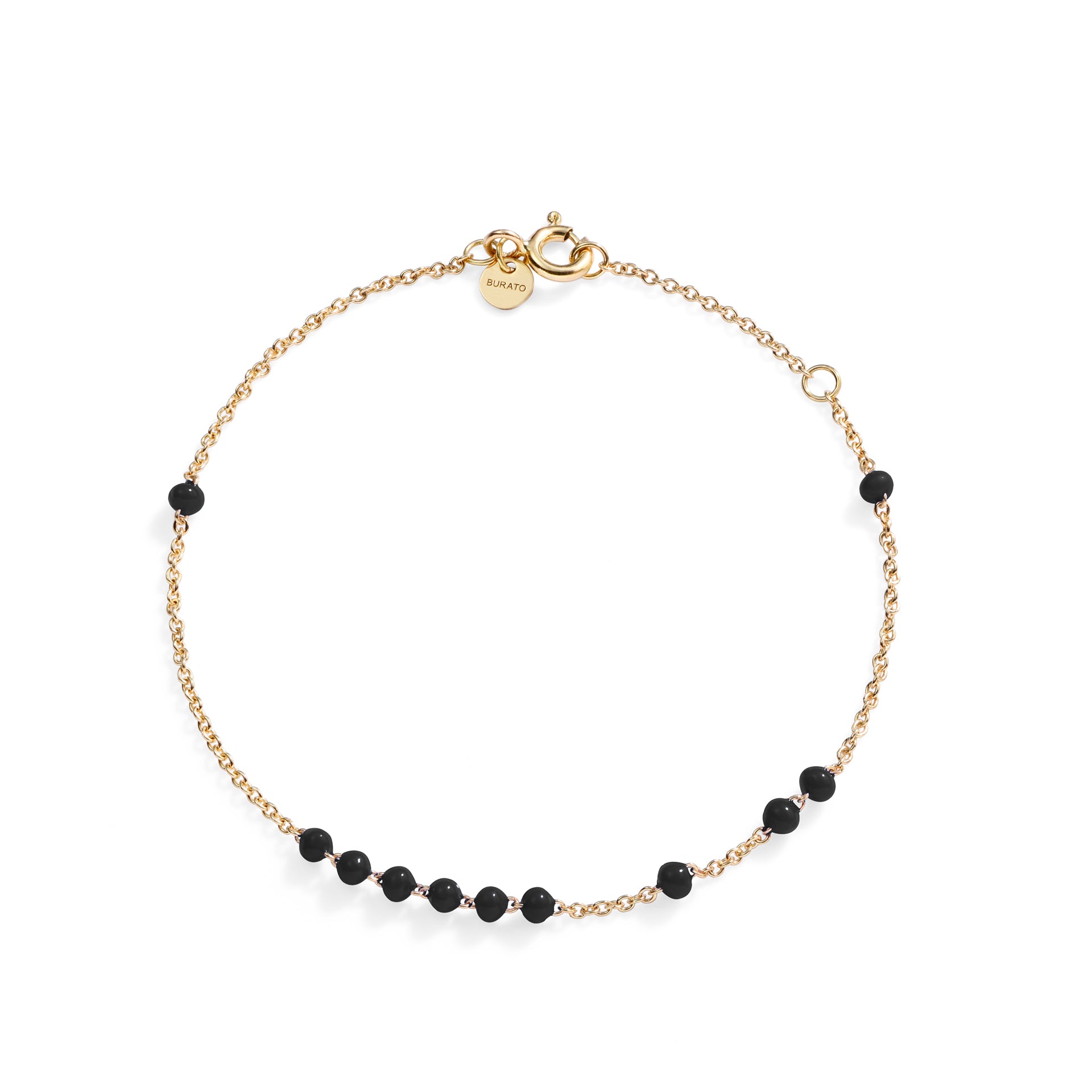 Black Dots Y Bracelet