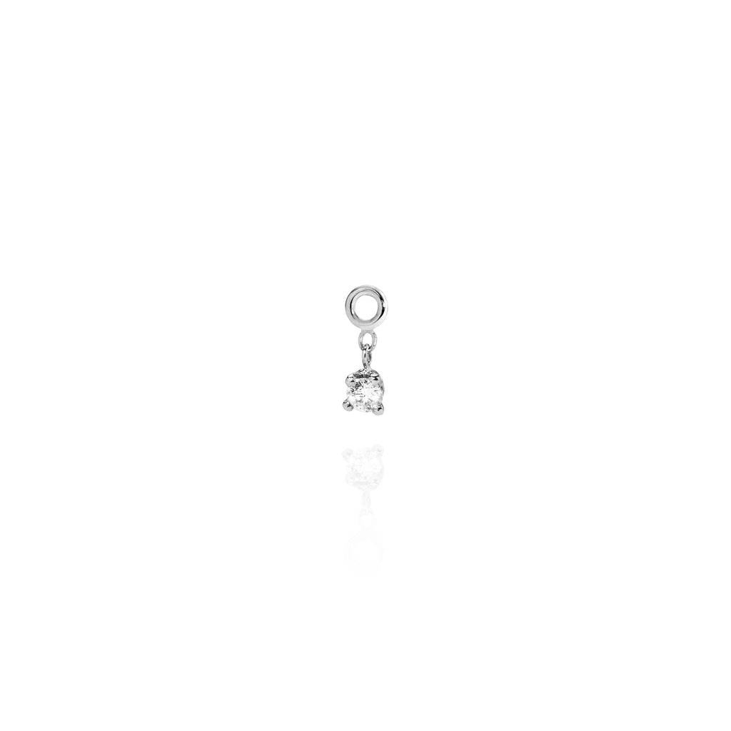 White Solitaire Diamond White Element