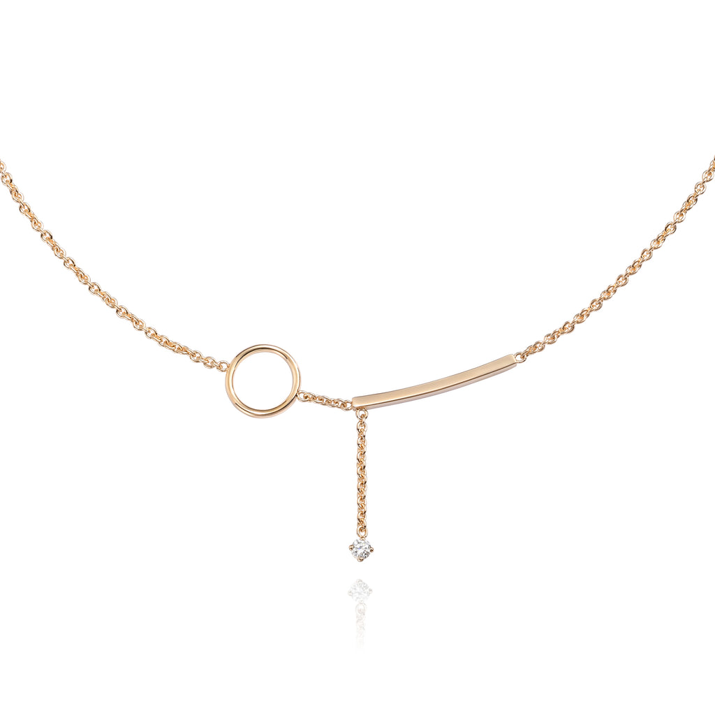 Circle Arch Necklace