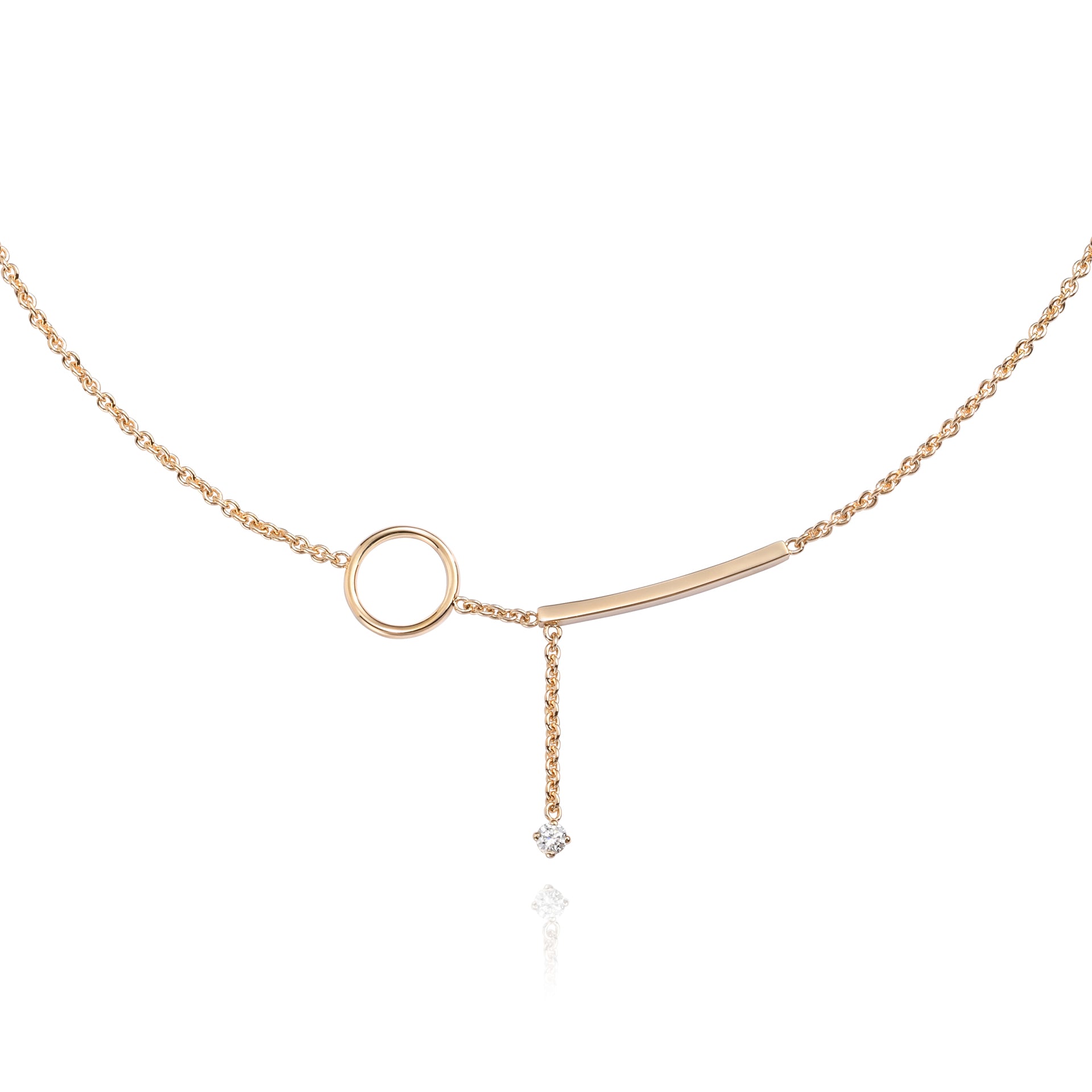 Circle Arch Necklace