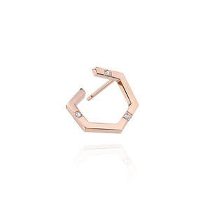 Earring Amuleto Pink Right