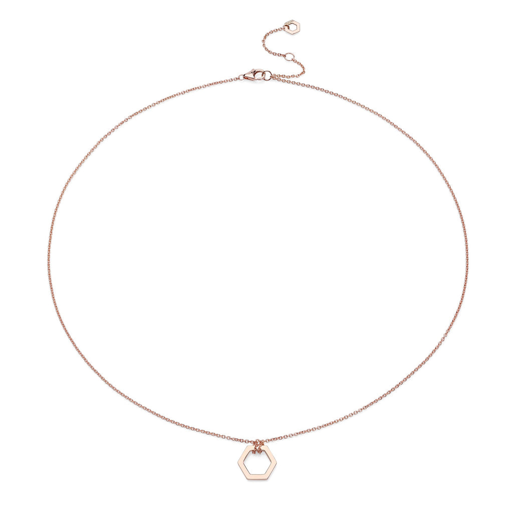 Necklace Amuleto Pink Gold S