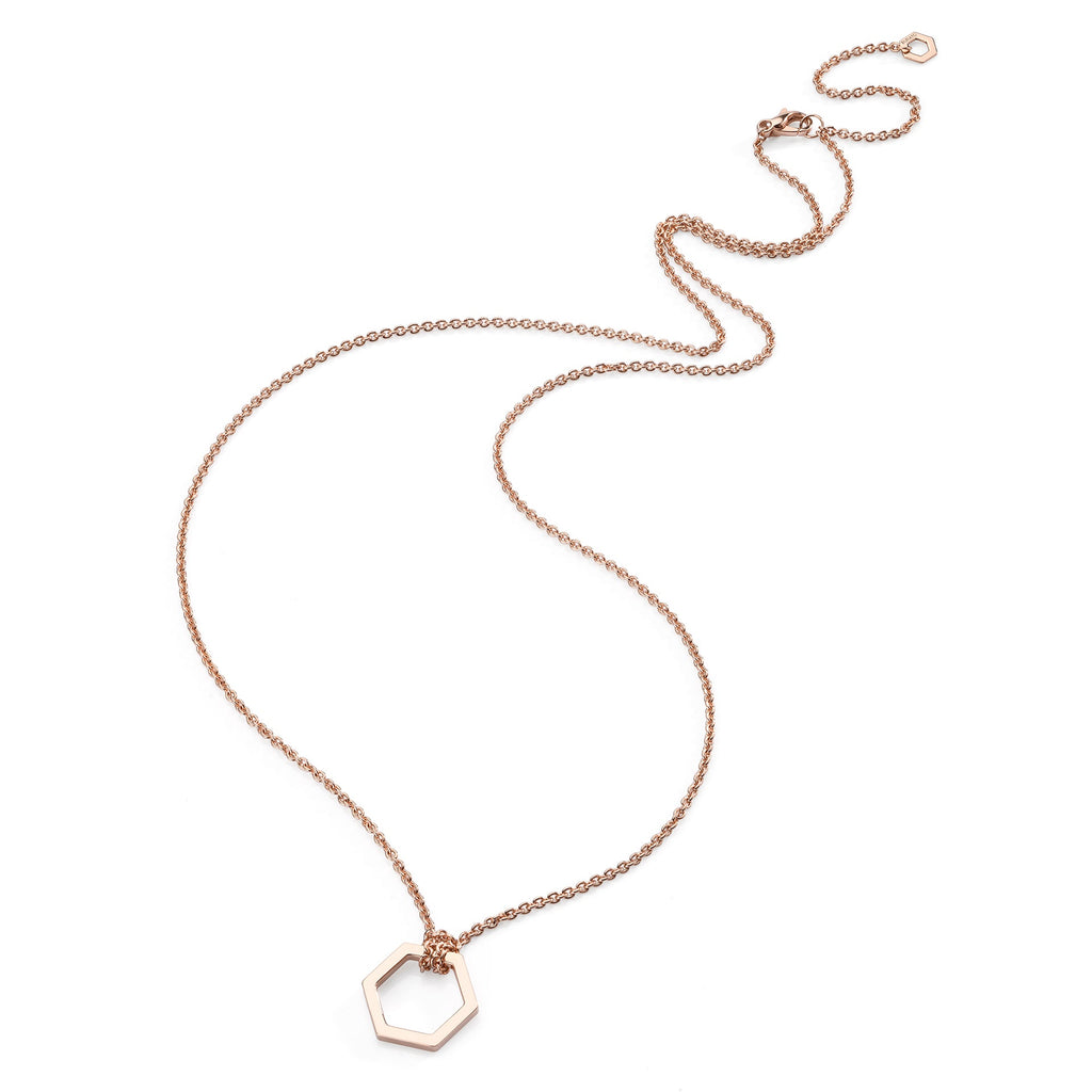 Necklace Amuleto Pink Gold M