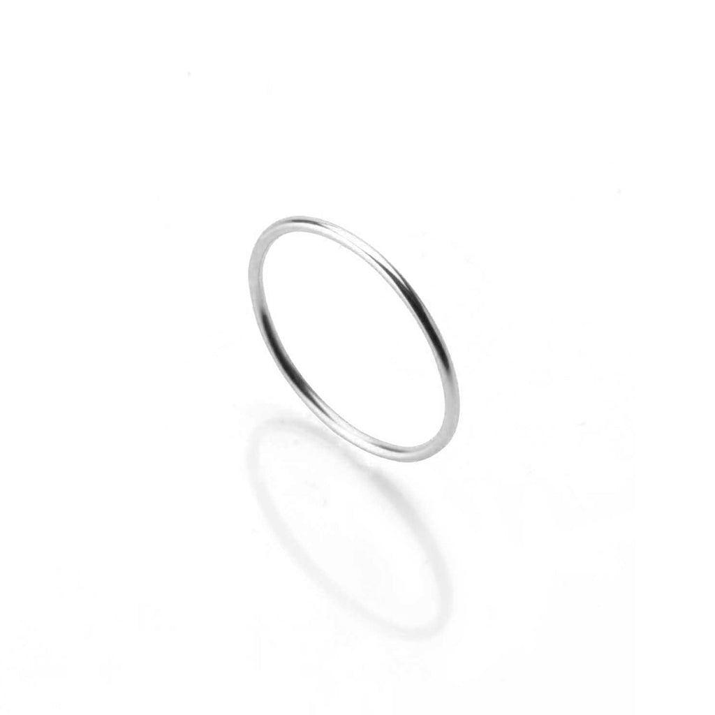 Linea White Ring