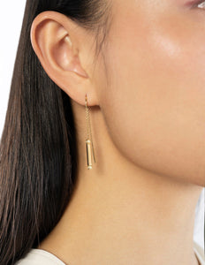 Yellow Linea Fine Earring