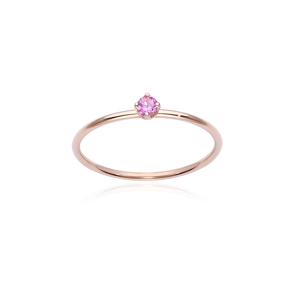 M Pink Solitaire